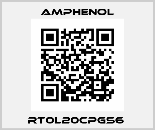 RT0L20CPGS6  Amphenol