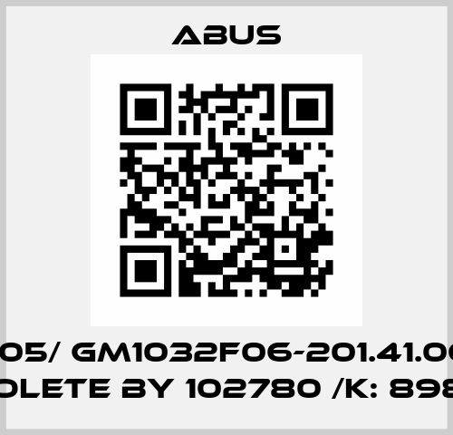 30005/ GM1032F06-201.41.063.E obsolete by 102780 /K: 898850 Abus