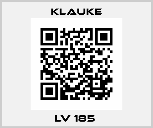 LV 185  Klauke