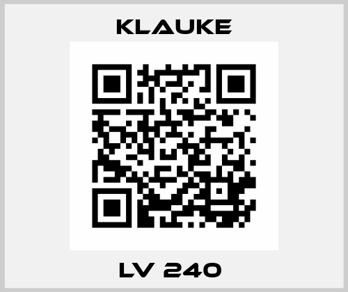 LV 240  Klauke
