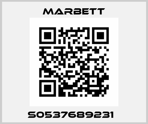 S0537689231   Marbett