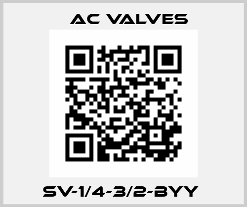 SV-1/4-3/2-BYY  MAC