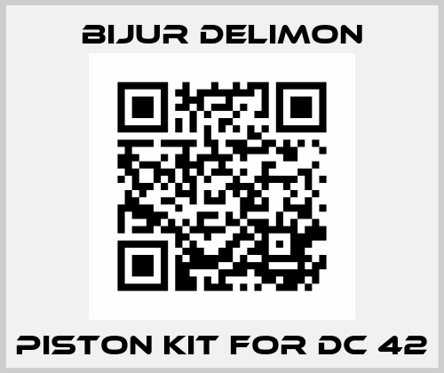 Piston kit for DC 42 Farval