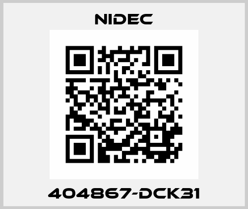 404867-DCK31 Nidec