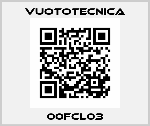 00FCL03 Vuototecnica