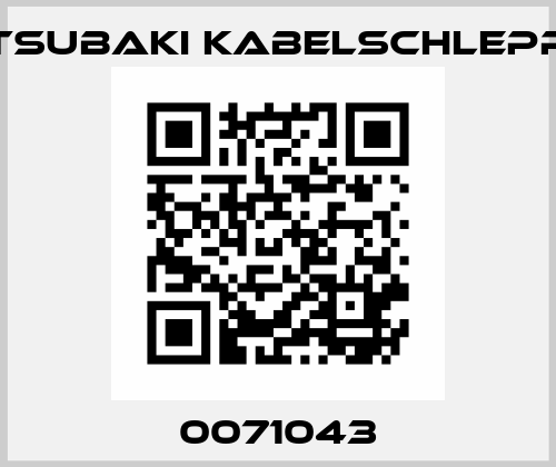 0071043 Tsubaki Kabelschlepp