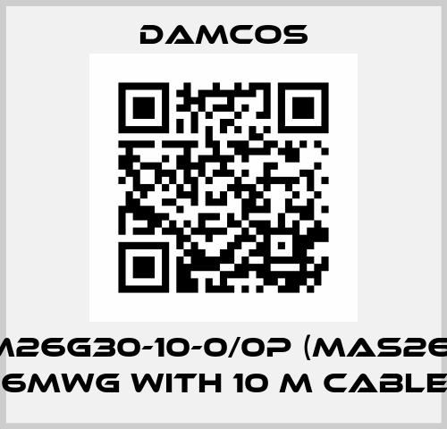 8-M26G30-10-0/0P (MAS2600 16mWG with 10 m cable) Damcos