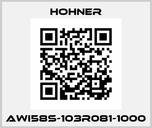 AWI58S-103R081-1000 Hohner