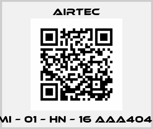 MI – 01 – HN – 16 AAA404  Airtec