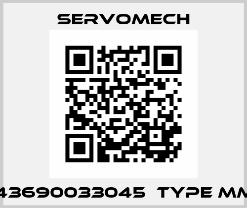 L107043690033045  Type MM56b2 Servomech