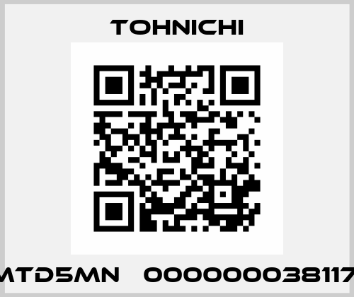 MTD5MN   000000038117  Tohnichi