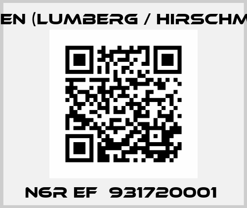 N6R EF  931720001  Belden (Lumberg / Hirschmann)
