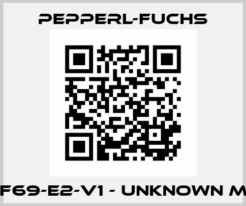 NBN3-F69-E2-V1 - UNKNOWN MODEL  Pepperl-Fuchs