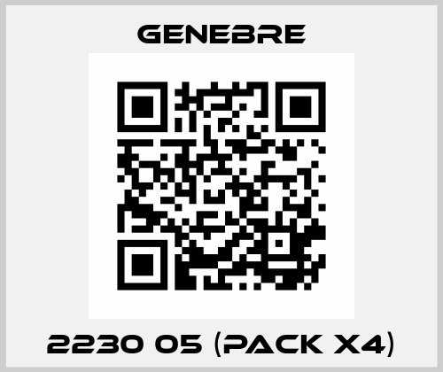 2230 05 (pack x4) Genebre