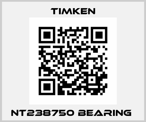 NT238750 BEARING  Timken