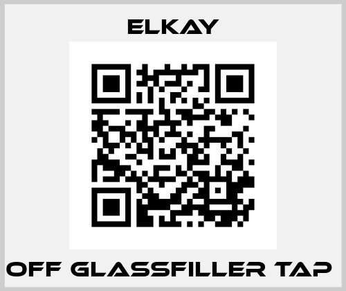 OFF GLASSFILLER TAP  Elkay