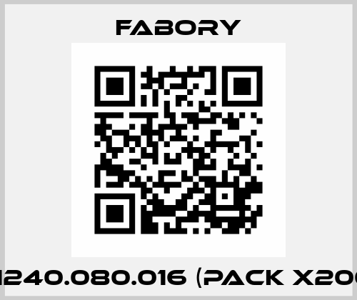 51240.080.016 (pack x200) Fabory
