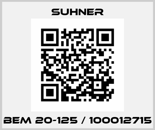 BEM 20-125 / 100012715 Suhner