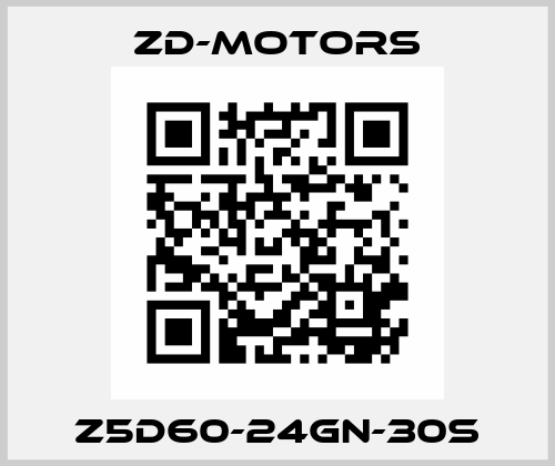 Z5D60-24GN-30S ZD-Motors