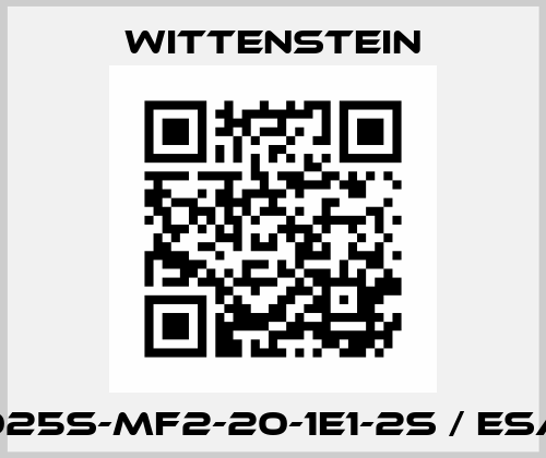 CP025S-MF2-20-1E1-2S / ESA85 Wittenstein
