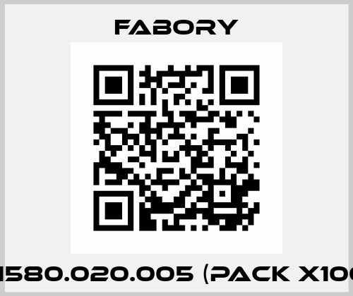 51580.020.005 (pack x100) Fabory