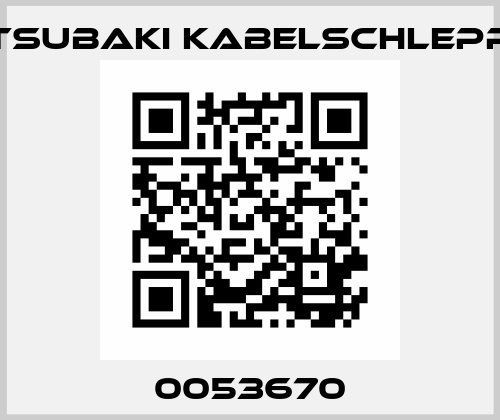 0053670 Tsubaki Kabelschlepp