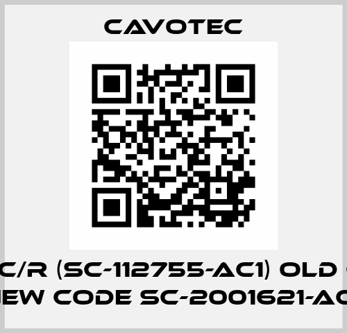K37/FC/R (SC-112755-AC1) old code, new code SC-2001621-AC1 Cavotec