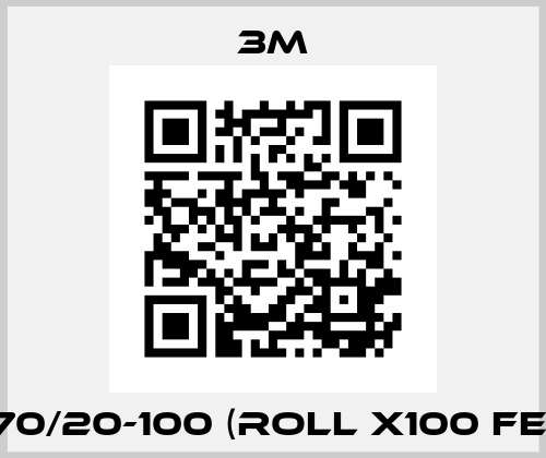 3770/20-100 (roll x100 feet) 3M