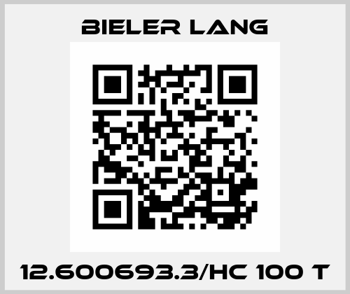12.600693.3/HC 100 T Bieler Lang