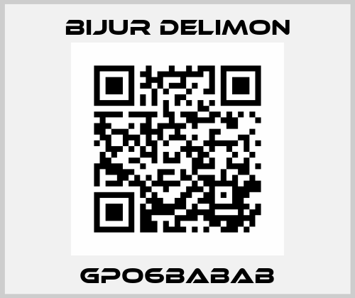 GPO6BABAB Bijur Delimon