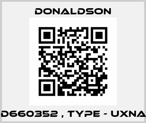 CODD660352 , type - UXNAHPt Donaldson