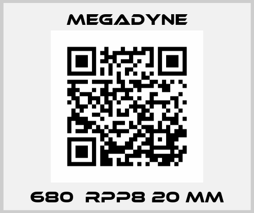 680  RPP8 20 mm Megadyne