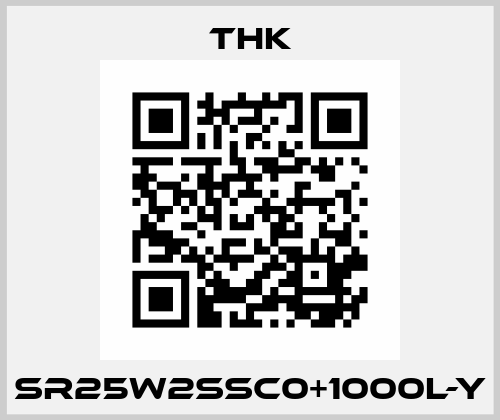 SR25W2SSC0+1000L-Y THK
