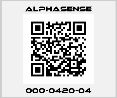 000-0420-04 Alphasense