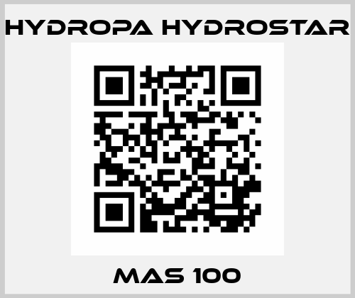 MAS 100 Hydropa