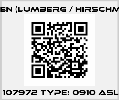 P/N: 107972 Type: 0910 ASL 146 Lumberg (Belden)