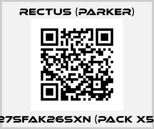 27SFAK26SXN (pack x5) Rectus (Parker)