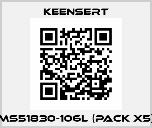 MS51830-106L (pack x5) Keensert