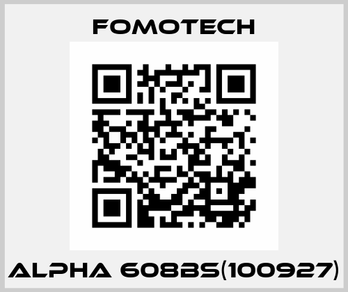 ALPHA 608BS(100927) Fomotech
