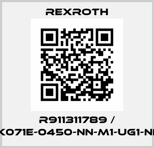 R911311789 / MSK071E-0450-NN-M1-UG1-NNNN Rexroth