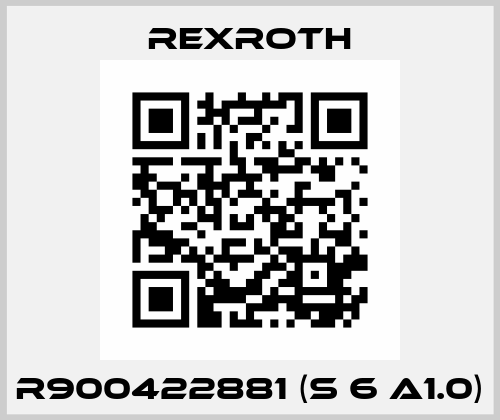 R900422881 (S 6 A1.0) Rexroth