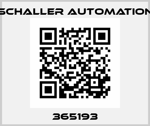 365193 Schaller Automation
