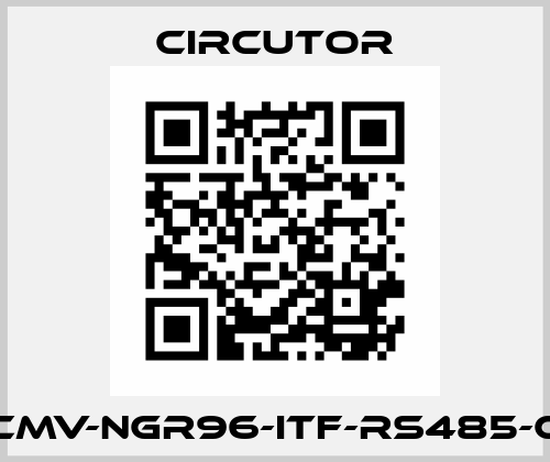 CMV-NGR96-ITF-RS485-C Circutor