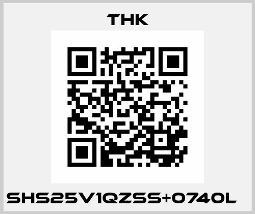 SHS25V1QZSS+0740L　 THK