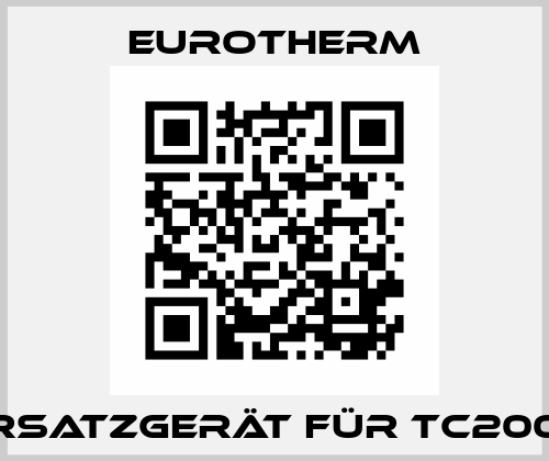 Ersatzgerät für TC2000 Eurotherm