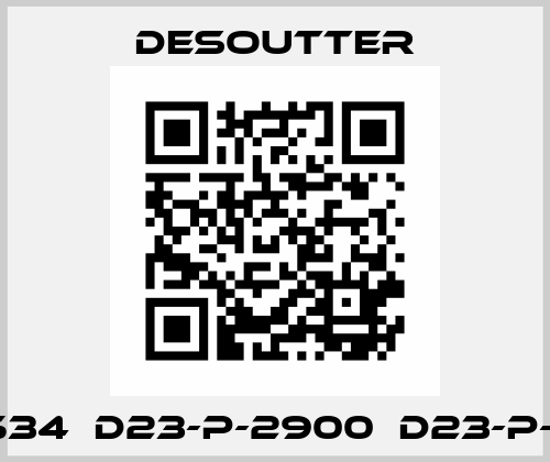 1364534  D23-P-2900  D23-P-2900 Desoutter