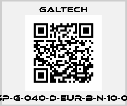 2SP-G-040-D-EUR-B-N-10-0-U Galtech