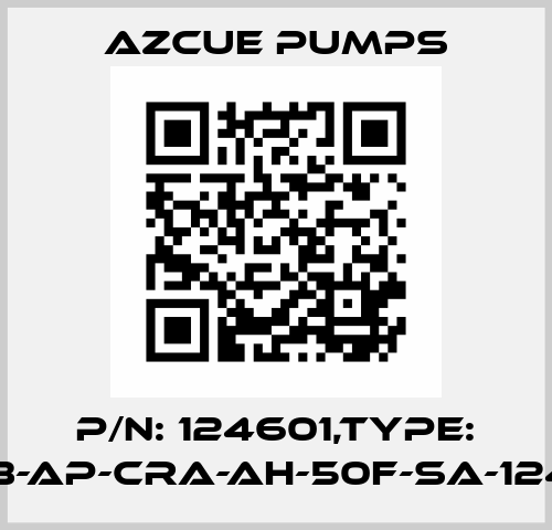P/N: 124601,Type: CET3-AP-CRA-AH-50F-SA-124601 Bombas Azcue