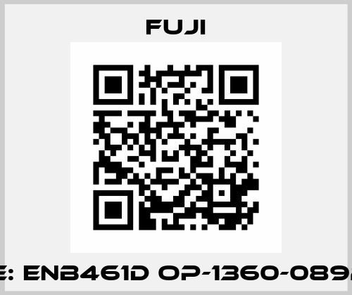 Type: ENB461D OP-1360-0892-RO Fuji