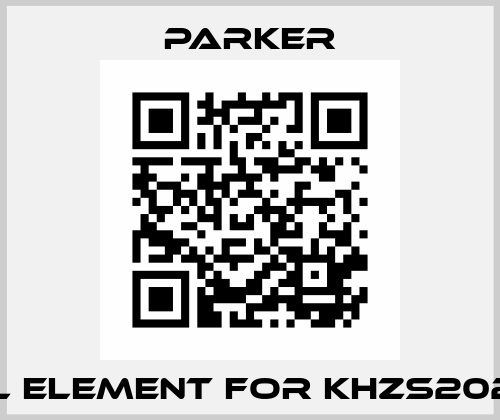 Seal Element For KHZS2020/10 Parker